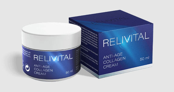 Relivital Cream Box and Jar